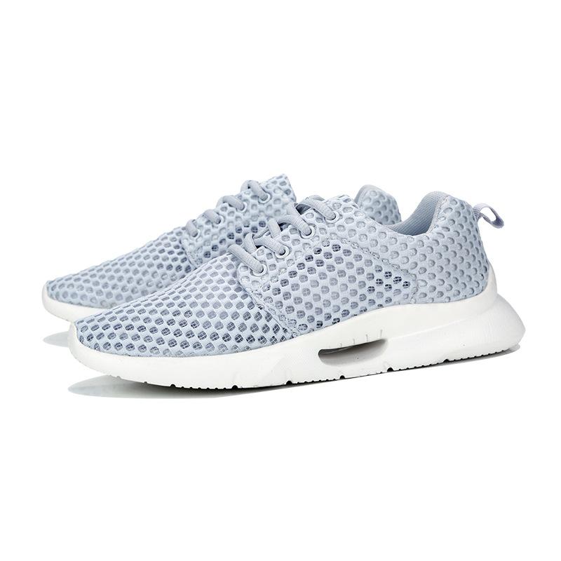 Men's shoes summer breathable sports casual thin white shoes men's mesh shoes summer mesh hollow mesh cloth shoes