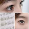 36/120pcs Self-Adhesive False Eyelashes, Natural Long DIY Individual Eyelashes Extension, Single Cluster Segmented Eyelash