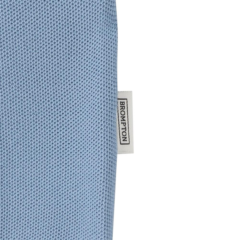 BROMPTON LONDON Collar Button Sweater - Blue (P252Mkt430)