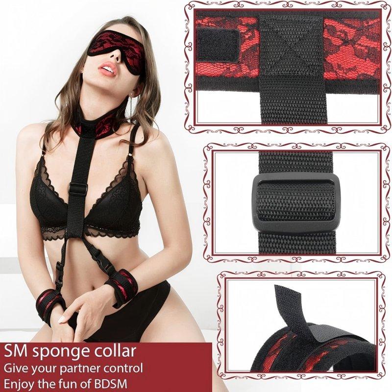 Adult Bondage Collection Camo & Lace Styles, Handcuffs, Masks & Straps - Elevate Intimacy with Diverse, Fun Designs