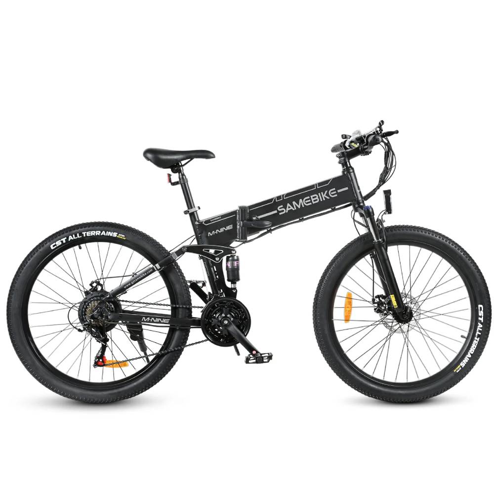 SAMEBIKE LO26-II-YD Elektrisches Fahrrad für Erwachsene 250W Motor 48V14AH Akku 26" Fat Tire Elektrisches Fahrrad für Herren