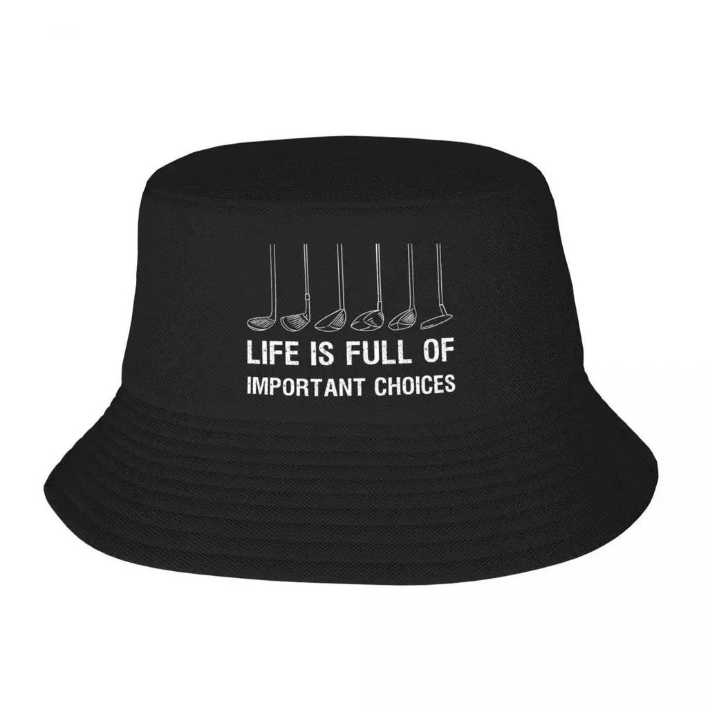 Custom Funny Quote Beach Bucket Hat Unisex Women Unisex Summer FisherUnisex Cap