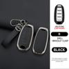 For Infiniti Q50 Q60 Qx50 Qx55 Qx60 Q70L  Zinc Alloy Leather Car Full Key Case Cover Smart Remote Keychain Accessories