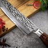 Grandsharp 7,5-calowy nóż kuchenny ze stali damasceńskiej VG10 Japońskie noże kuchenne