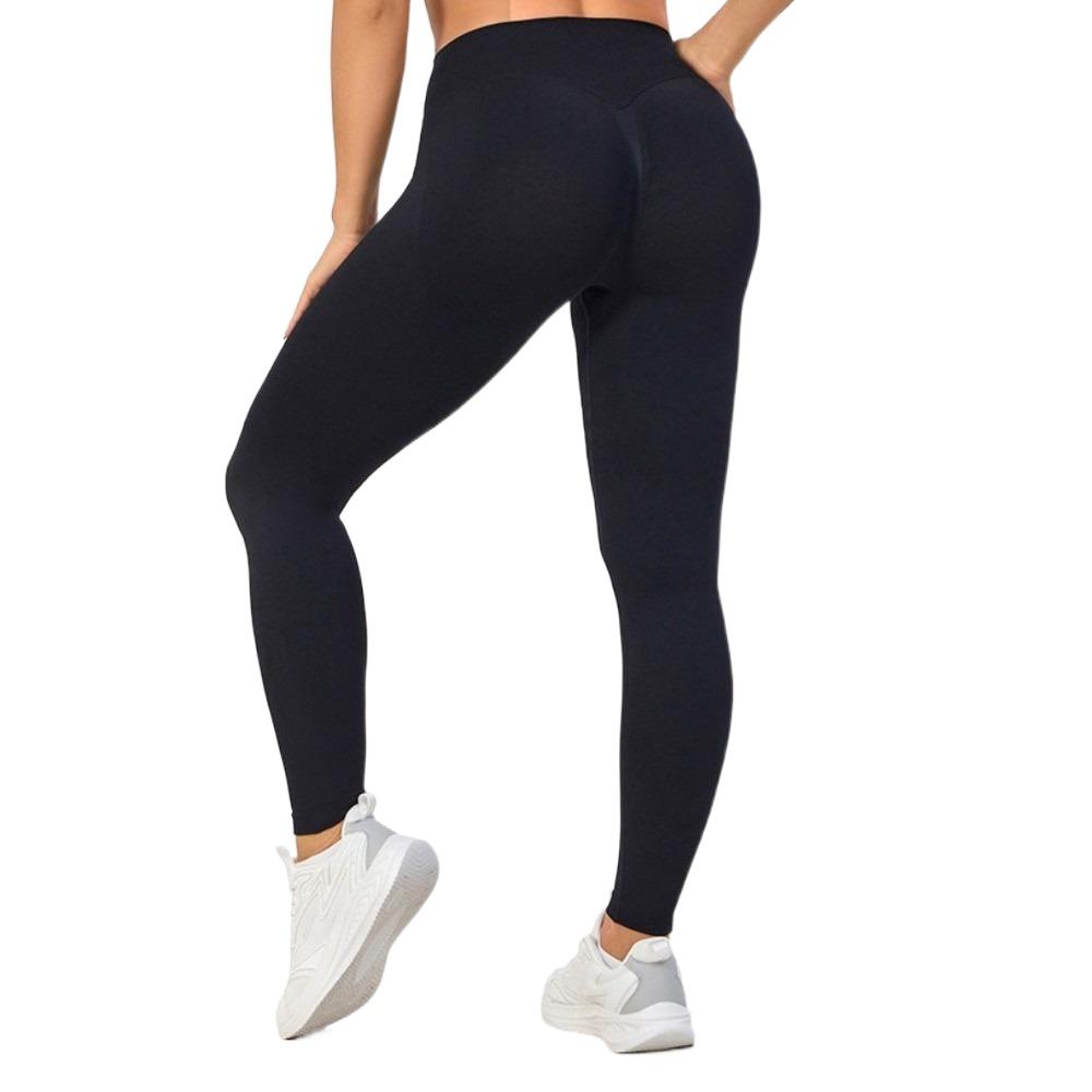 Elastic Women Yoga Long Pants High Waist Sports Yoga Pants Fitness Legging  Hip Lifting