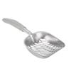 Pet Spatula Cat Litter Scoop Sifter Deep Shovel Ergonomic Handle Stainless SteelGray