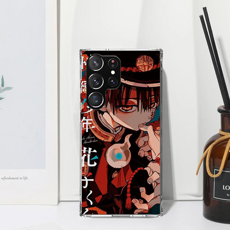 Toilet Bound Hanako Kun Anime Phone Case For Samsung Galaxy S24 S23 S22 S21 Fe S20 Ultra S10 S9 + S8 Plus S10E Art Fundas Back C