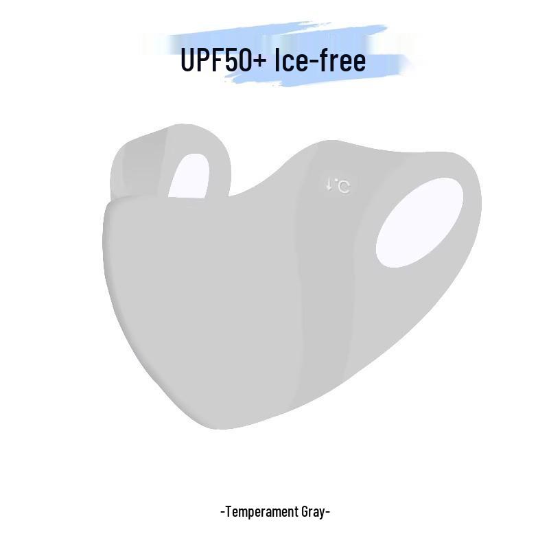 Women's UV Protection Ice Silk Sun Visor Mask