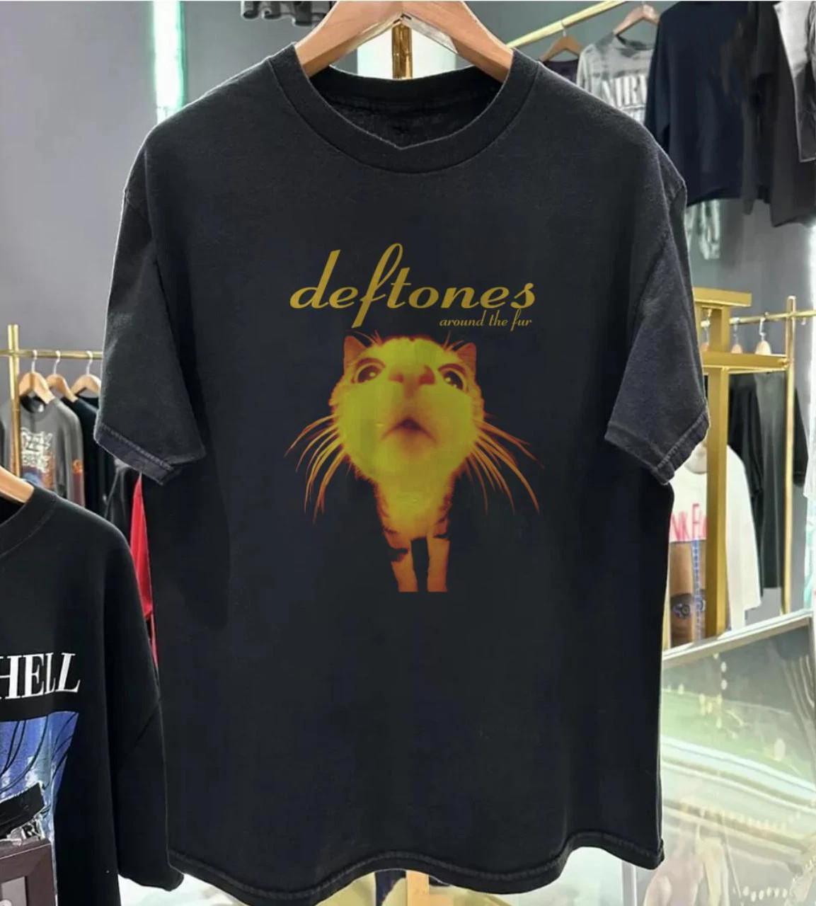 NEW Deftones Band Album Gift For Fans Cotton Black S-5XL T Shirt US067 XL