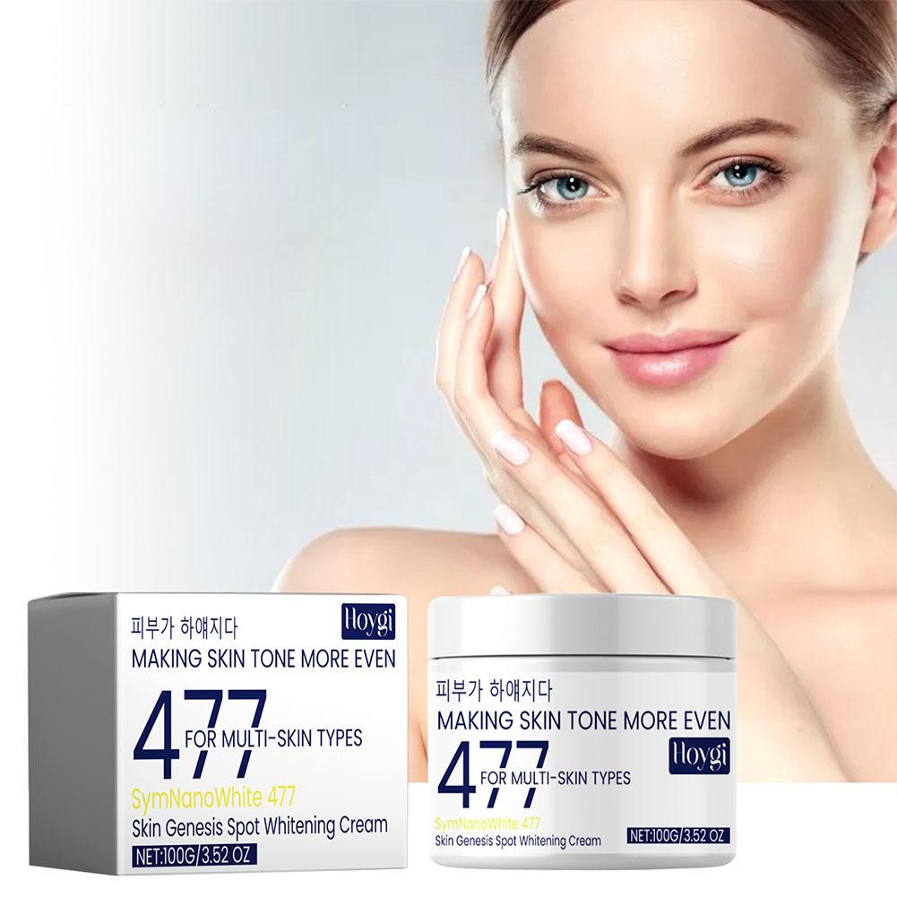 477Skin Genesis Spot Whitening Gream Fades Spot Brightens Moisturizes Skin Smoothes Relieves An R4M7