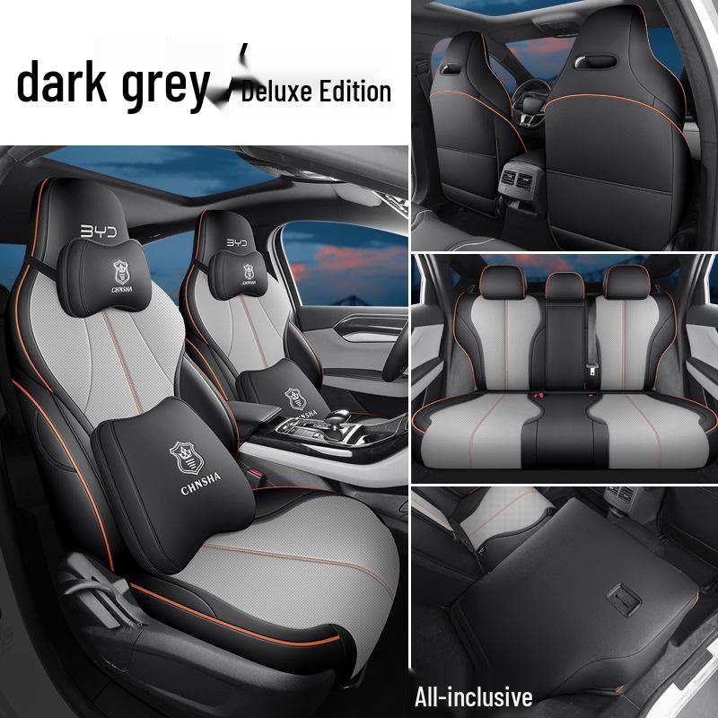 BYD Destroyer 05 Five-Seater Full Leather Car Seat Cushion - Universal All-Season Fit
