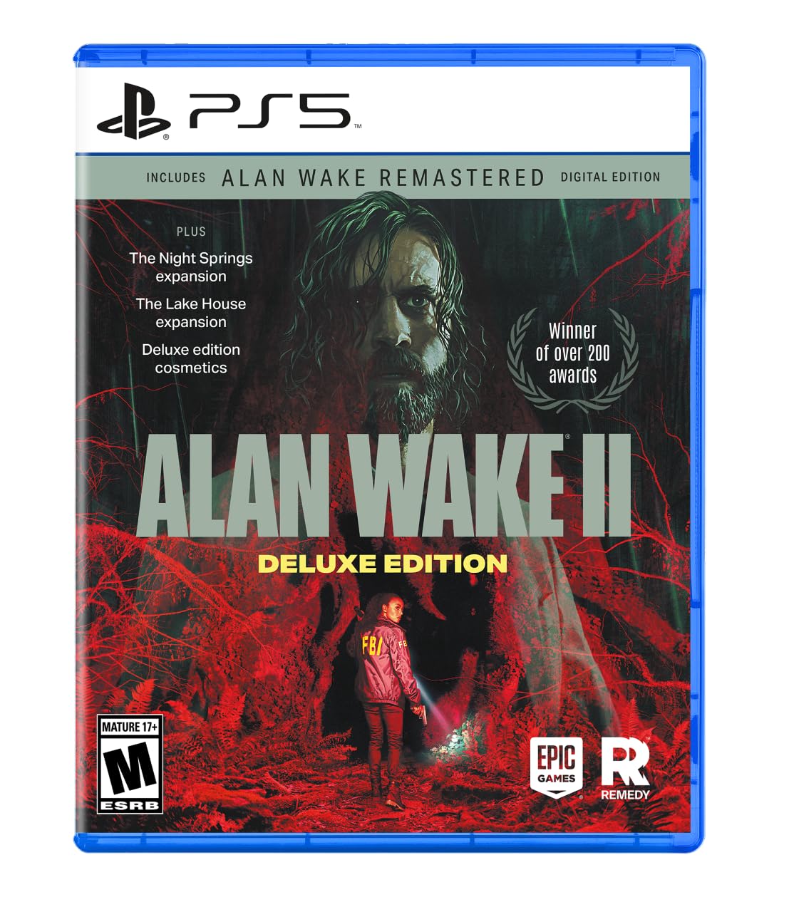 

Alan Wake 2 Deluxe Edition Север PS5 (Импортированная Америка) - синий