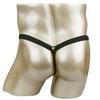 Lingerie Sexy en Faux Cuir pour Homme Poche Bulge String Culottes Slips à Boucle String Jockstrap Sous-vêtements Gay pour Homme