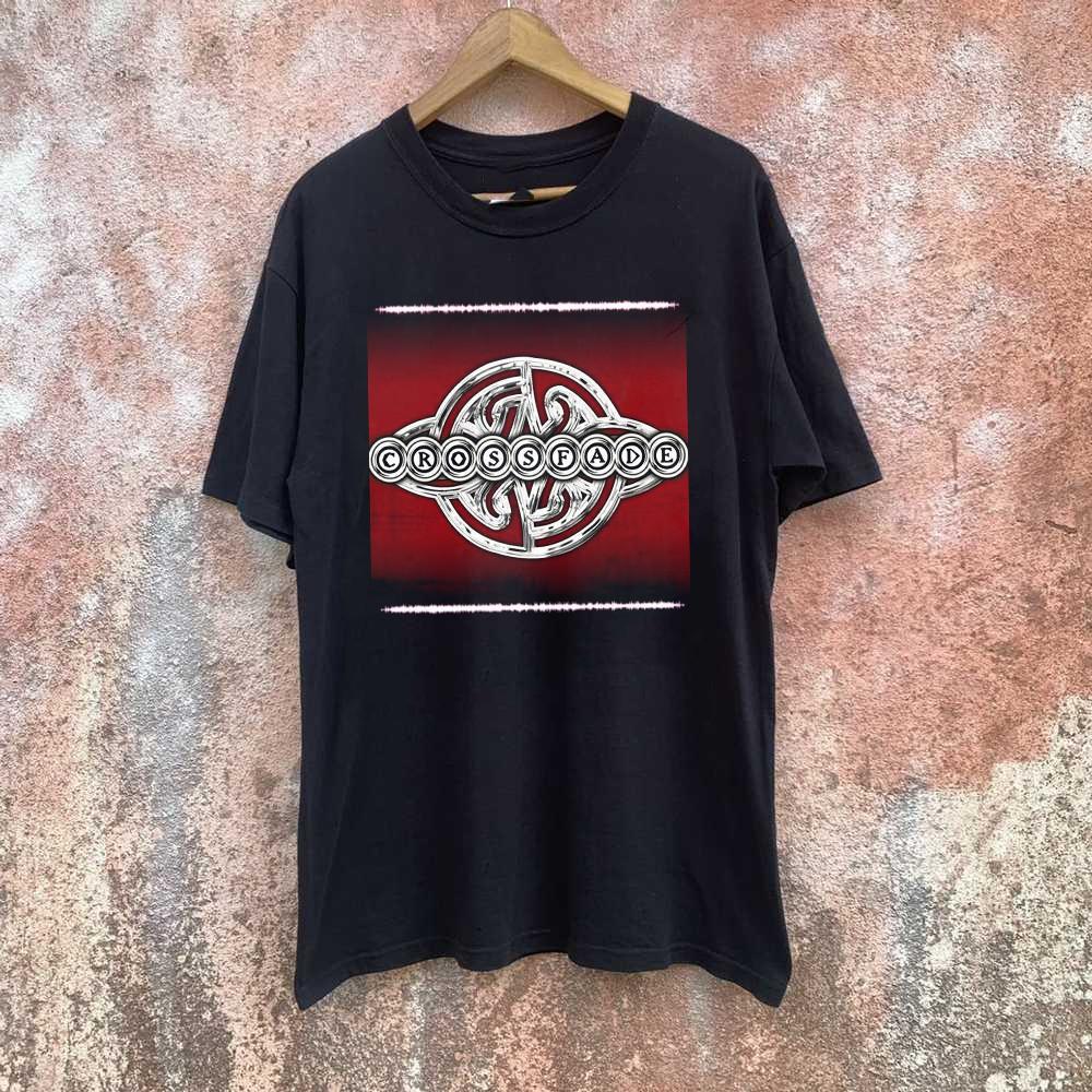 

Crossfade band Self Title Album Black Cotton T Shirt Full Size S5XL Unisex T-Shirt XXXL