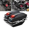 Universal Motorcycle Side Boxs Luggage Tank Tail Tool Bag Hard Case Saddle Bags Side Trunk For Honda/Yamaha/Suzuki