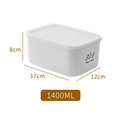 ZISIZ Sealed Plastic Food Storage Container Set