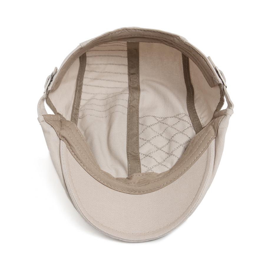 Summer Men Cotton Thin Flat Hat Fashion Plaid Embroidery Women's Berets Casual Newsboy Caps Spring Sun Visor Hats Unisex Gorras