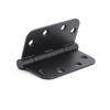 Modern Design Black Soft Close Stainless Steel 5MM Thick Folding Internal Wooden Doors Windows Hinge 180 Opening Easy