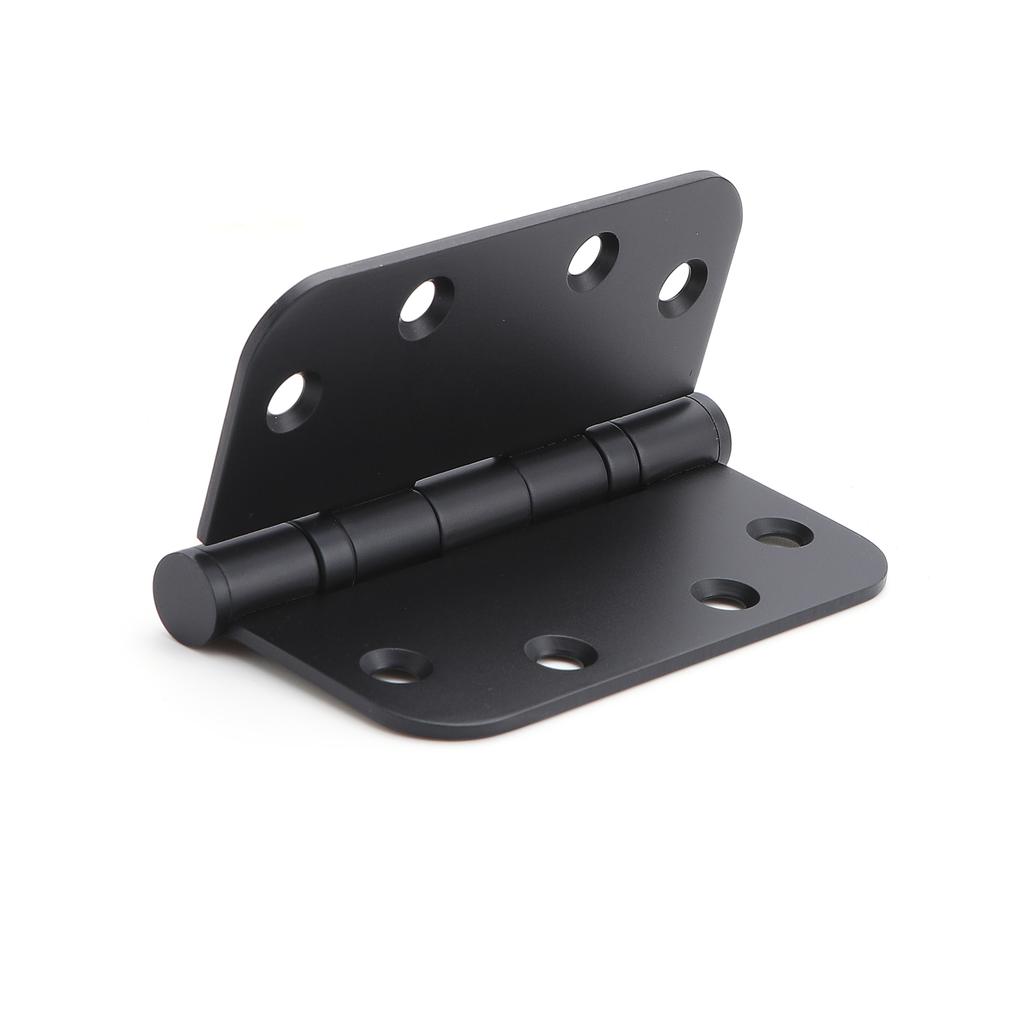 Modern Design Black Soft Close Stainless Steel 5MM Thick Folding Internal Wooden Doors Windows Hinge 180 Opening Easy