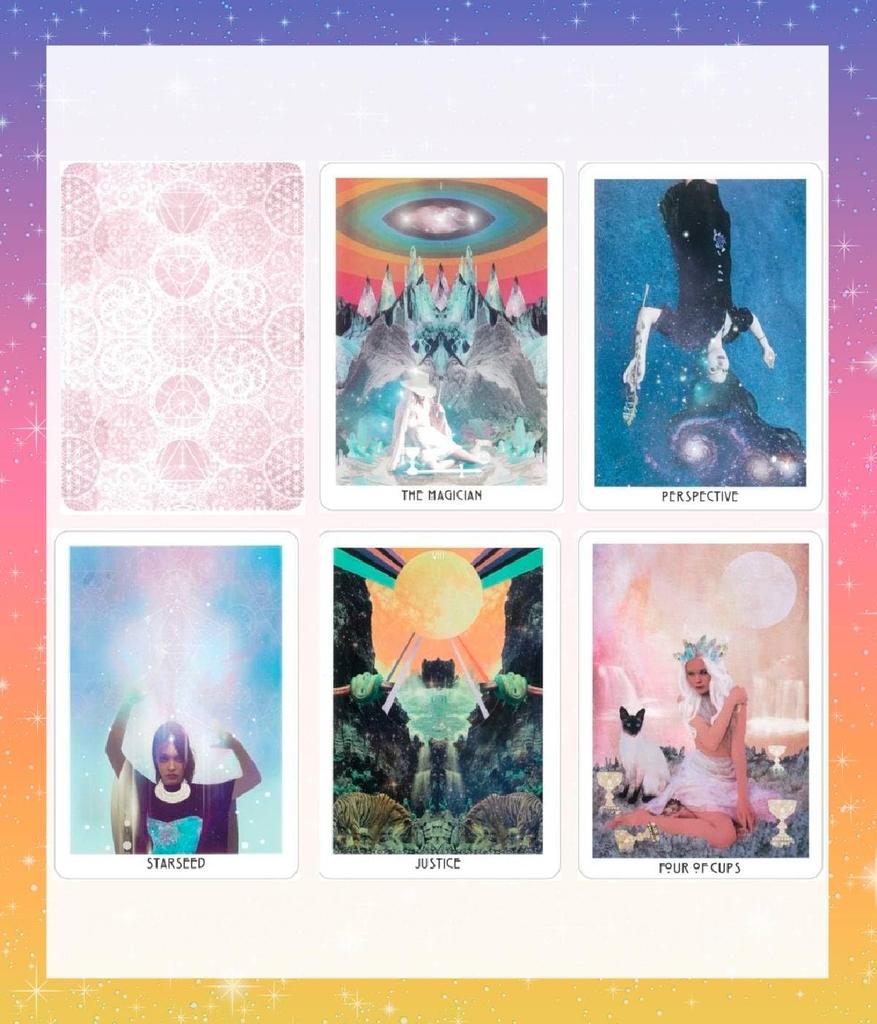 Starchild Tarot Oracle Cards with Japanese Tarot Fortune Telling (Japanese Edition) Instructions, Cards, [Authentic]