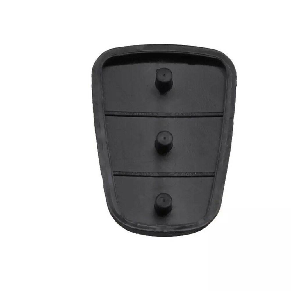 3 Buttons For Hyundai I10 I20 I30 Key Button Cover Plastic 1pc Black
