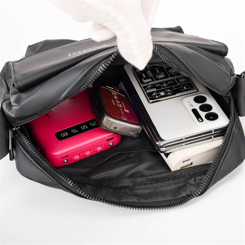 Umhängetasche Herren Mehrfachfächer Große Kapazität Umhängetasche