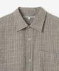 MILLO ARCHIVE Box Check Roll-Up Shirt [Mocha Beige]