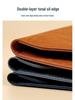 A4 Waterproof Leather Business Document Bag - Customizable Minimalist Briefcase with Logo Printing