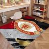 Manchester United F.C Print Rug, Washable Floor Carpet, For Entryway Dorm Laundry Room Office Study, Home Decor Birthday Christmas Gift