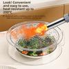 Stackable Food Insulation Cover Splash Bowl Cover Durable Vegetable Fruit Platter