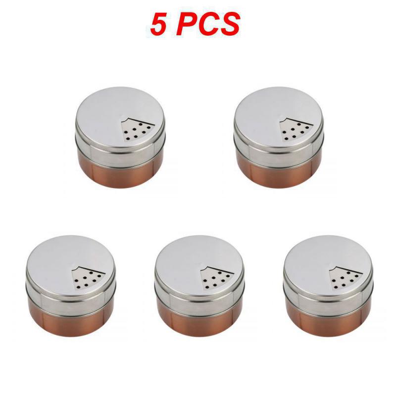 1~10 STÜCK Magnetische Gewürzgläser Behälter Set Würzflasche Pfeffer Aufbewahrung Favor Of Elefants Küchenzubehör Flasche Cocina