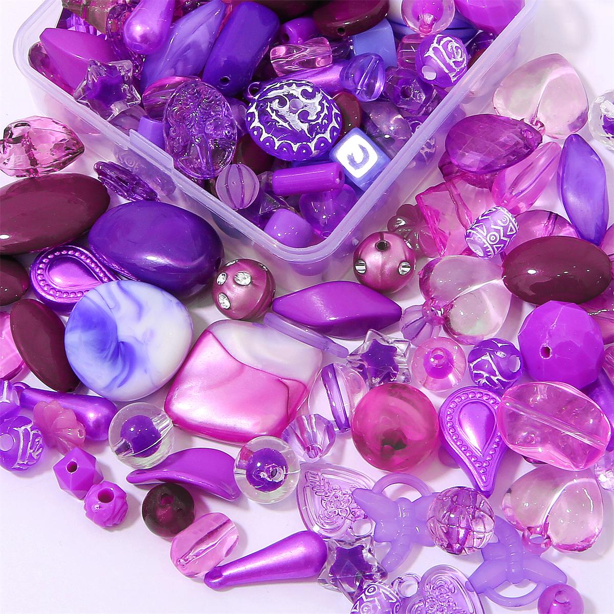 

80-150 шт./коробка. Милі акрилові намистини для намиста, браслета, сережок, виготовлення ювелірних виробів, ремісничих аксесуарів