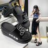 Slippers Female Non-slip Home Soft Bottom Trend Thick Bottom Can Be Worn Outside Sandals Slippers