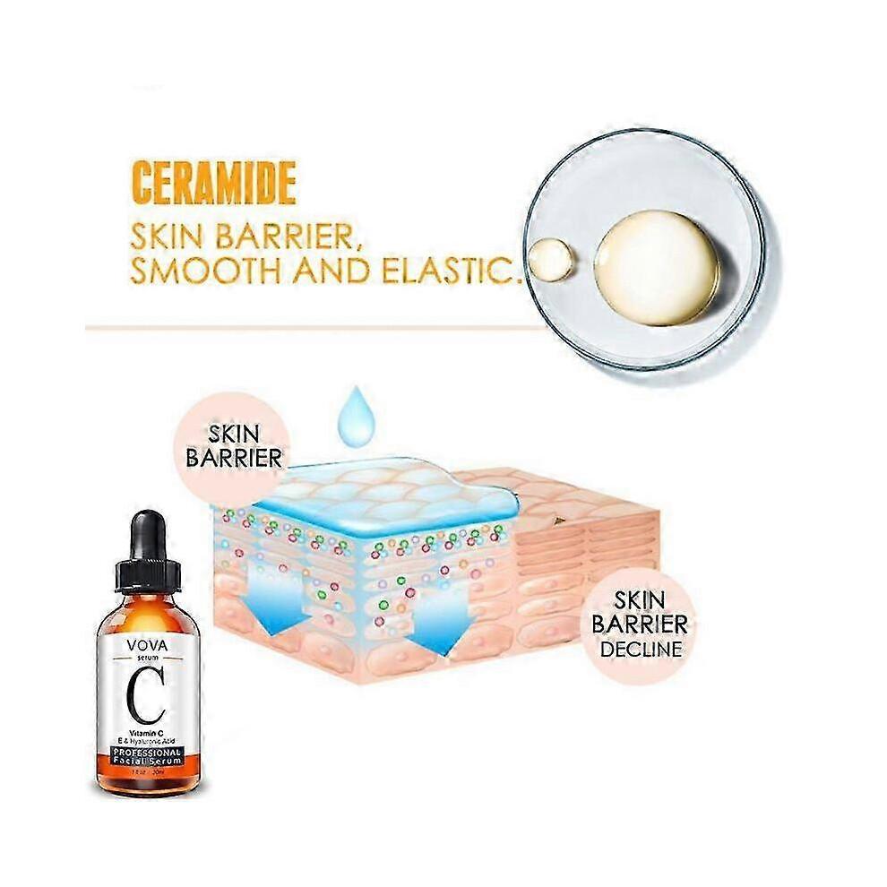 Vitamin C Face Serum Hyaluronic Acid Collagen Serum Anti-aging Wrinkle