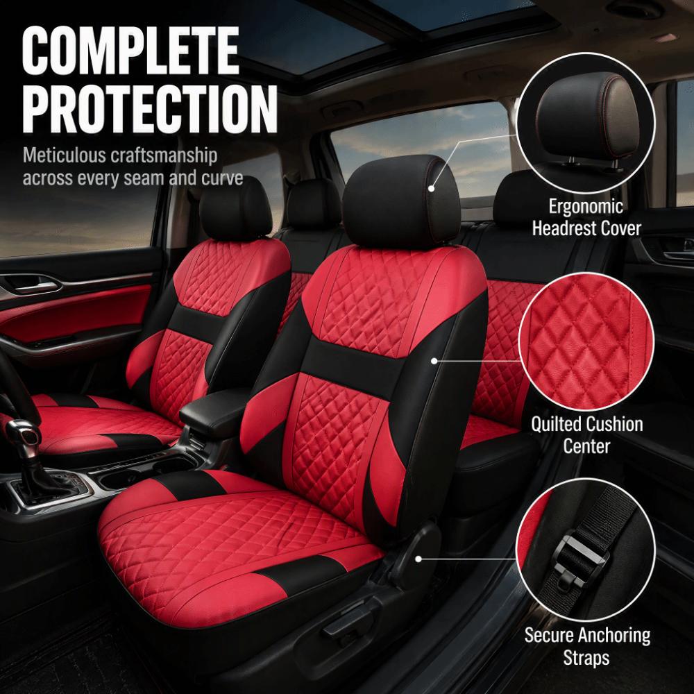 Waterproof Fabric Universal Car Seat Covers Breathable Fabric Seat Covers Independent Seat Covers
