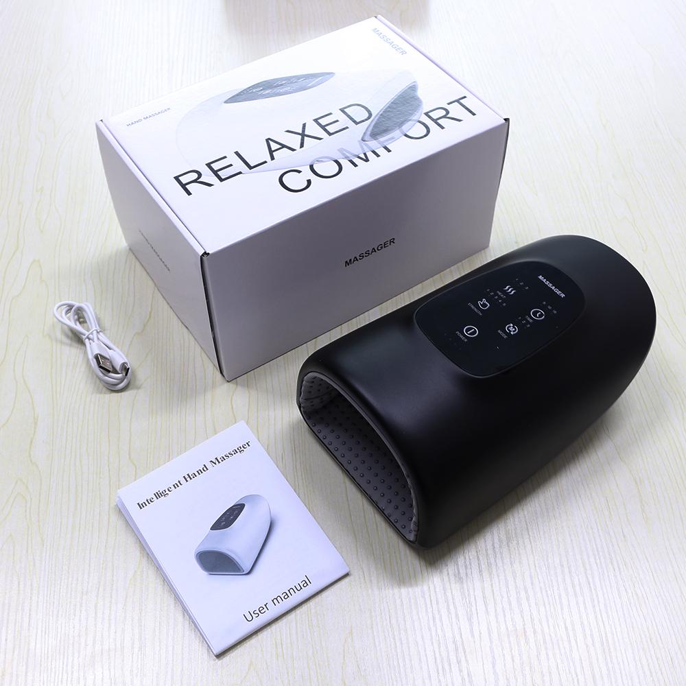 Electric Palm Massage Airbag Wrapping Pressing Hand Massager Deep Squeezing Kneading 3 Modes Hot Compress Hand Massage Divece