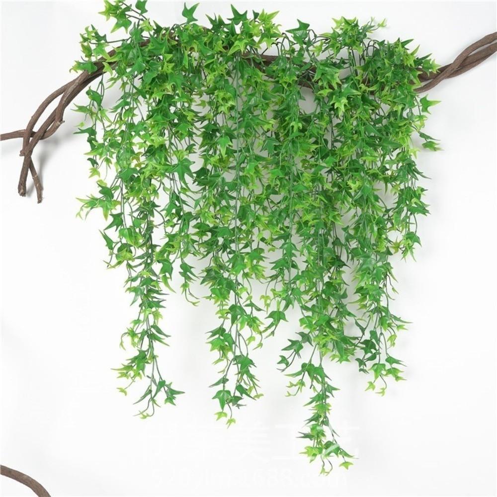 Lifelike Fake Wall Hanging Vine Anti-Fade Plastic Autumn Artificial Hanging Plants UV-Resistant Realistic Vine Plants Outdoor