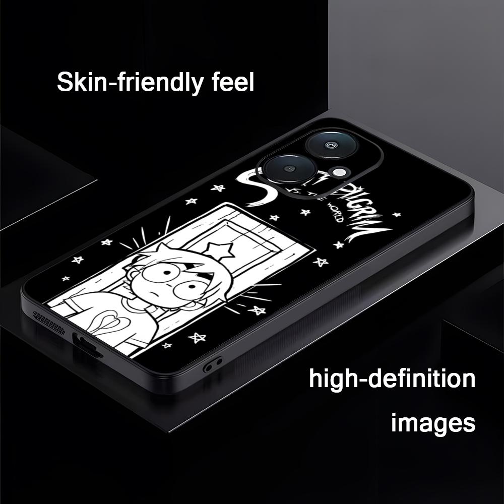 Anime Scott Pilgrim Takes Off Handyhülle Für Xiaomi Redmi 14C 13C 12C Note14 13 12 11 10 Pro Plus S Weiche Schwarze Handyhülle
