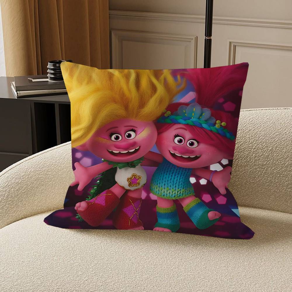 T-Trolls Cushion Cover Decorative Pillow Sofa Home Decor case pillow cases