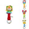 Babyfans Plush Animal Shaker With Colorful Beads Perfect For Sensory Development, Hand-eye Coordination, And Interactive Play