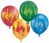 Balony Party Szampan Urodziny Mix 28Cm 6Szt.
