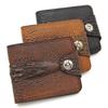 Fold Business Wallet Crocodile Leather Purse New Men's Wallet Card Bag