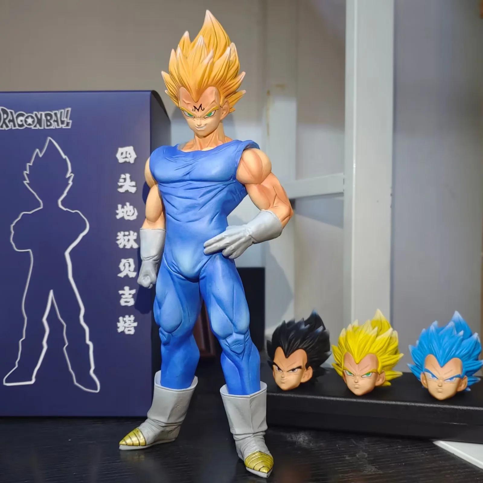 Super Saiyan GK demonized hell, Vegeta, four-headed eagle, magic shell, standing posture, figure model, boxed