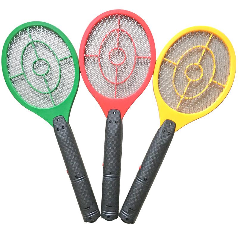 

Сезонная электрическая мухобойка от комаров с аккумулятором — компактная сетка для небольших площадей 46*17 красный