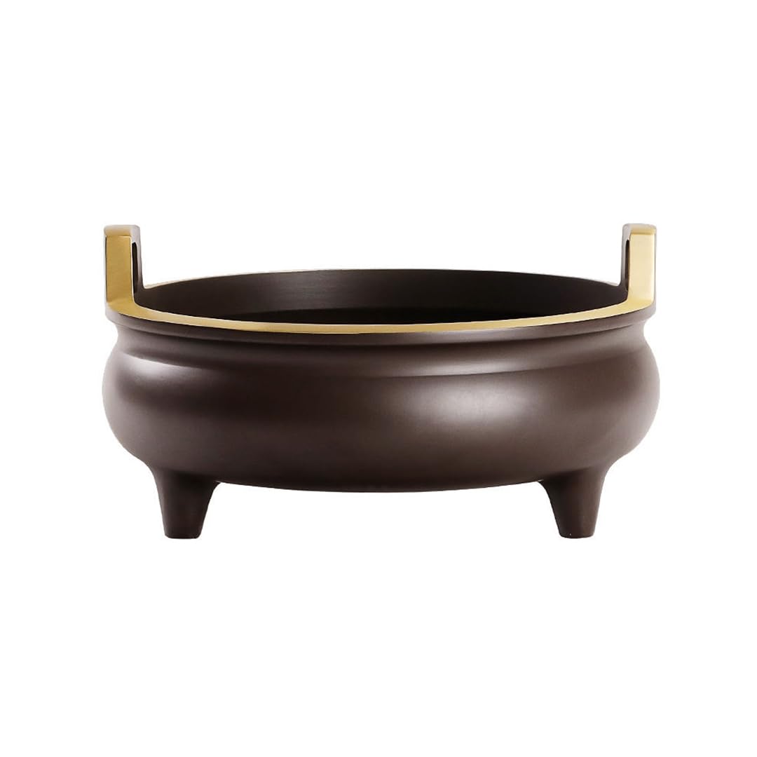 

Стильный буддийский держатель для благовоний, герметичный и прочный, изготовлен из чистой меди. Диаметр 10 см x высота 5 см.