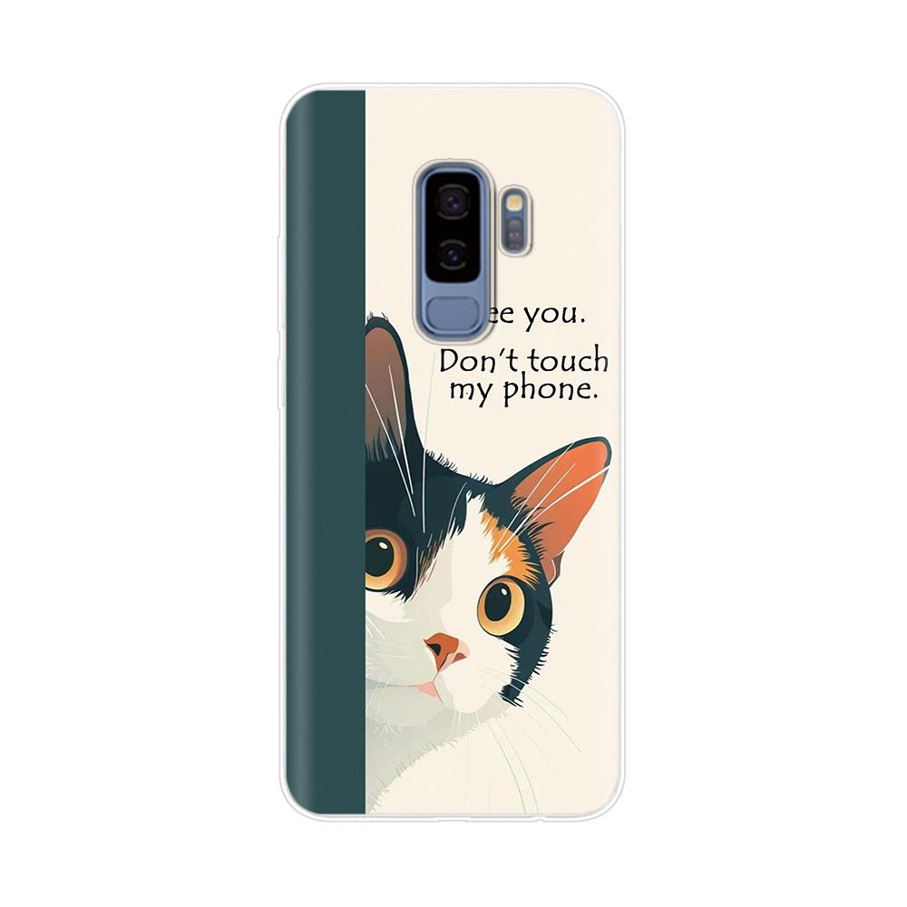 For Samsung Galaxy S9 Plus Phone Case Pretty Butterfly Pattern Soft Slim TPU Clear Silicone Cover For Samsung Galaxy S9 S9+ S 9
