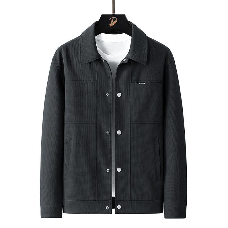 2025 Fall/Winter New Jackets for Young Men Cold-proof Fashion Jackets Stand Collar Tops Men's Warm Workwear with Plush