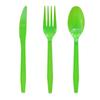 Disposable Knife Fork Spoon Cutlery Set Pink Blue Disposable Tableware Birthday Party Decorations Wedding Baby Shower Supplies