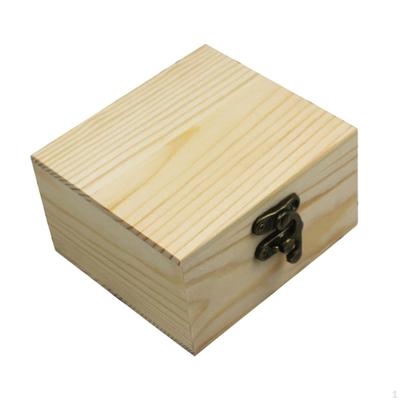 Caja Organizadora de Joyas para Pulseras y Pendientes, Contenedor de Madera Portátil