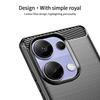 MOFI JK TPU Series-1 For Xiaomi Redmi Note 13 Pro 4G Case Carbon Fiber Texture Soft TPU Cover